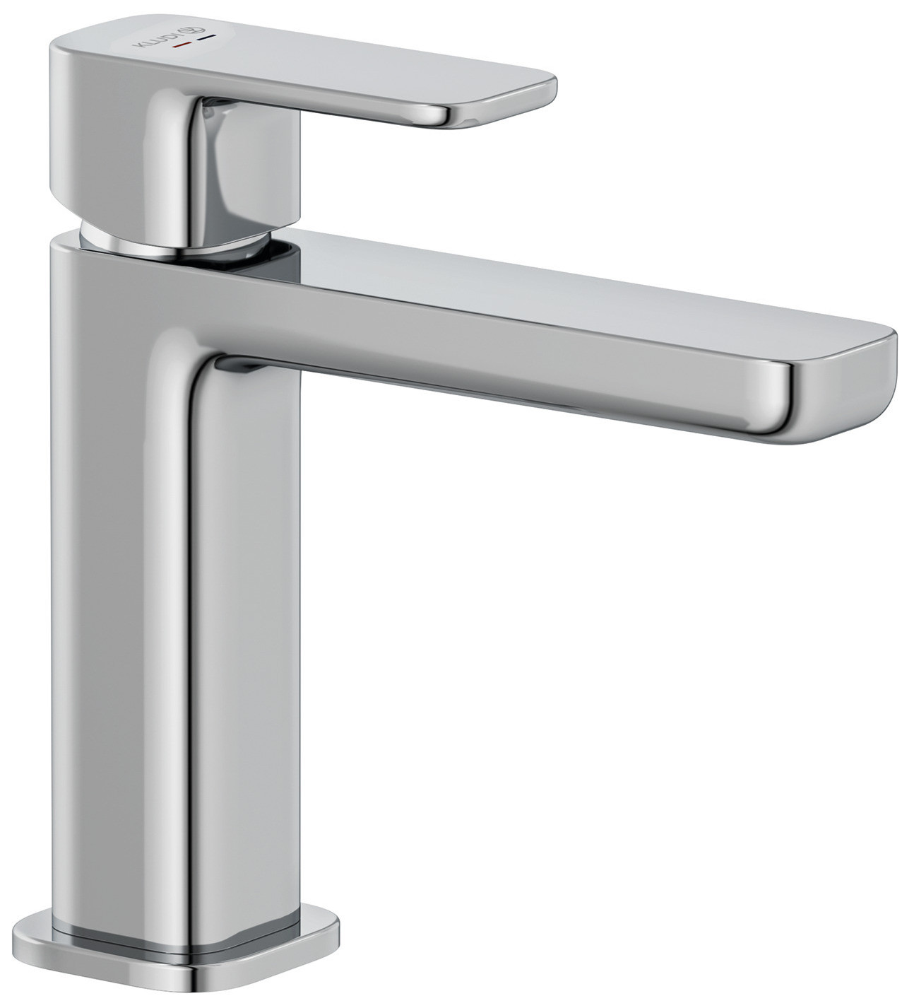 Смеситель для раковины Kludi Renon, 110 мм, PushOpen, 5 л/мин — 422880575