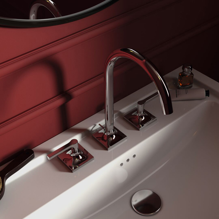 Ideal Standard Joy Neo Смеситель для раковины, на 3 отв., с донным клапаном, цвет: хром