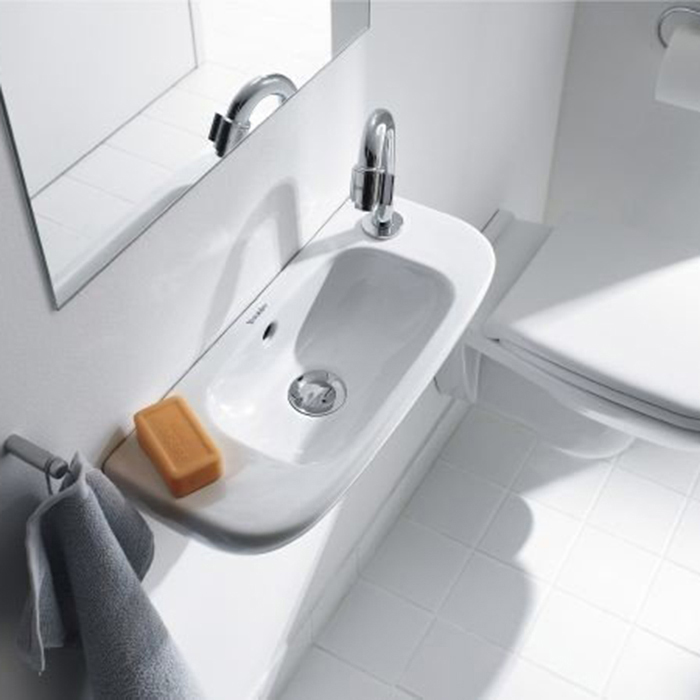 Duravit D-Code Раковина подвесная, 50х22см., с 1 отв., Dx, цвет: белый