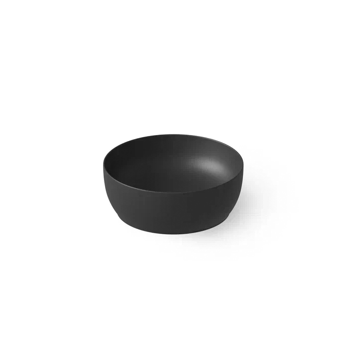 Dea Design Washbasins Раковина 40х40х14см, накладная, без отв., Solid Surface, цвет: Black №16