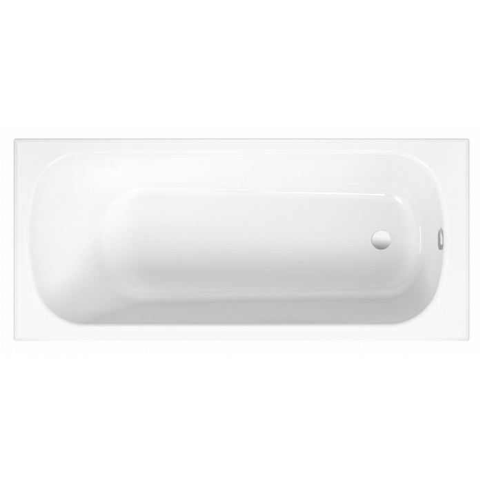 Bette Form Ванна 170х70х42см, с системой антишум., BetteGlasur® Plus, BetteАнтислип,  встраиваемая, цвет: белый