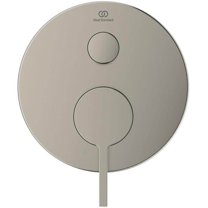 Смеситель для ванны Ideal Standard Joy, встраиваемый, цвет: PVD Silver Storm (Серебряный Шторм)