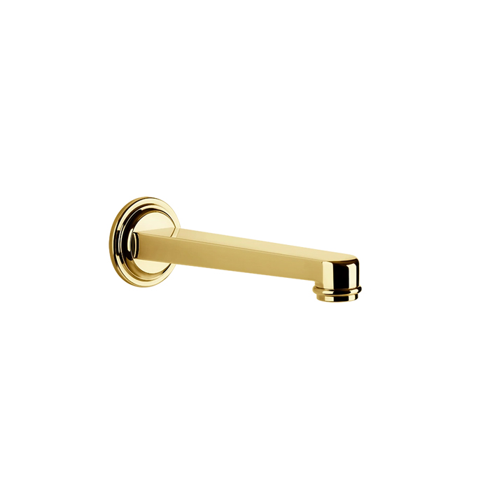 Излив для ванны Gessi VENTI20 20.9см, настенный, цвет: Gold PVD