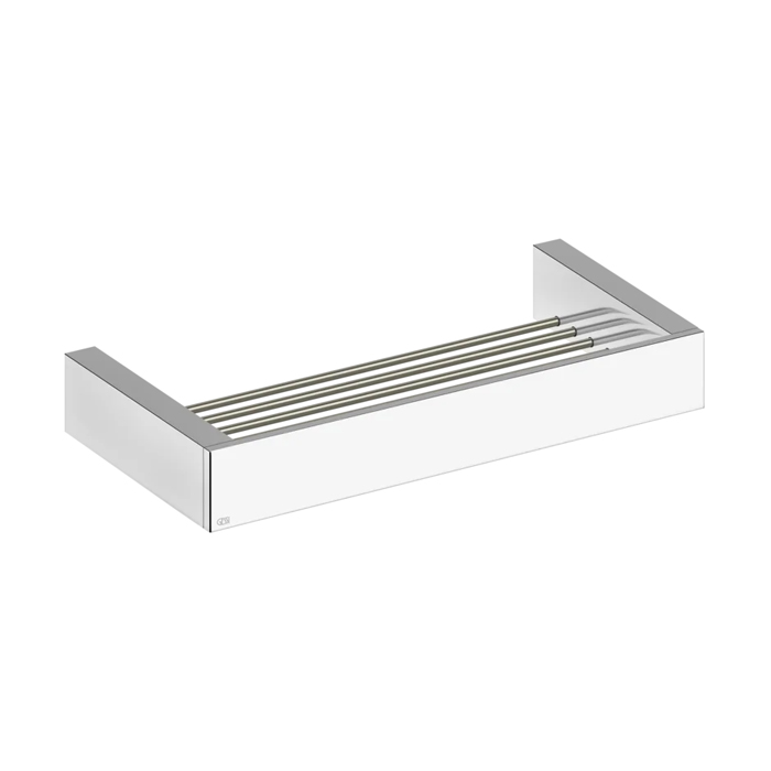 Полочка Gessi Rettangolo 30см, подвесной, цвет: хром