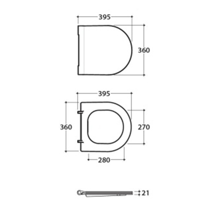 Сиденье быстросъемное для унитаза Globo Forty3 FOS04/FOS06/FO003, duroplast, с микролифтом, цвет: белый/хром