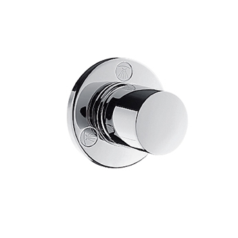 Термостат или вентиль Hansgrohe Trio/Quattro S Запорный/переключающий для 3х потр.,Ø110 мм (внеш. монт. часть) — 15932000