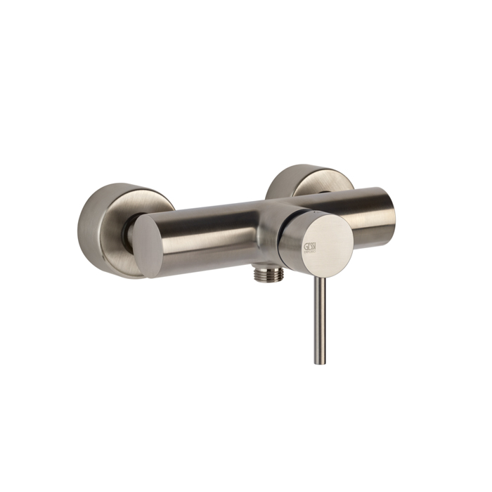 Смеситель наружный для душа Gessi Emporio Via tortona, цвет: Finox Brushed Nickel
