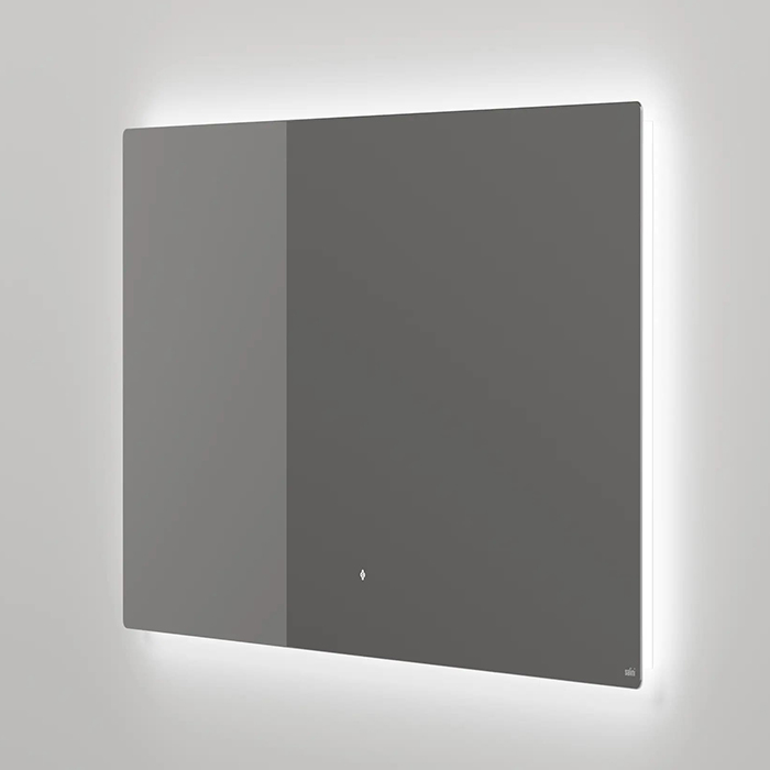 Salini Зеркало для ванны OMBRA 160х70х2.5см, с LED подсветкой, влагостойкое AGC Сrystalvision, сенс. выкл., крепления, обогрев, антизапот.