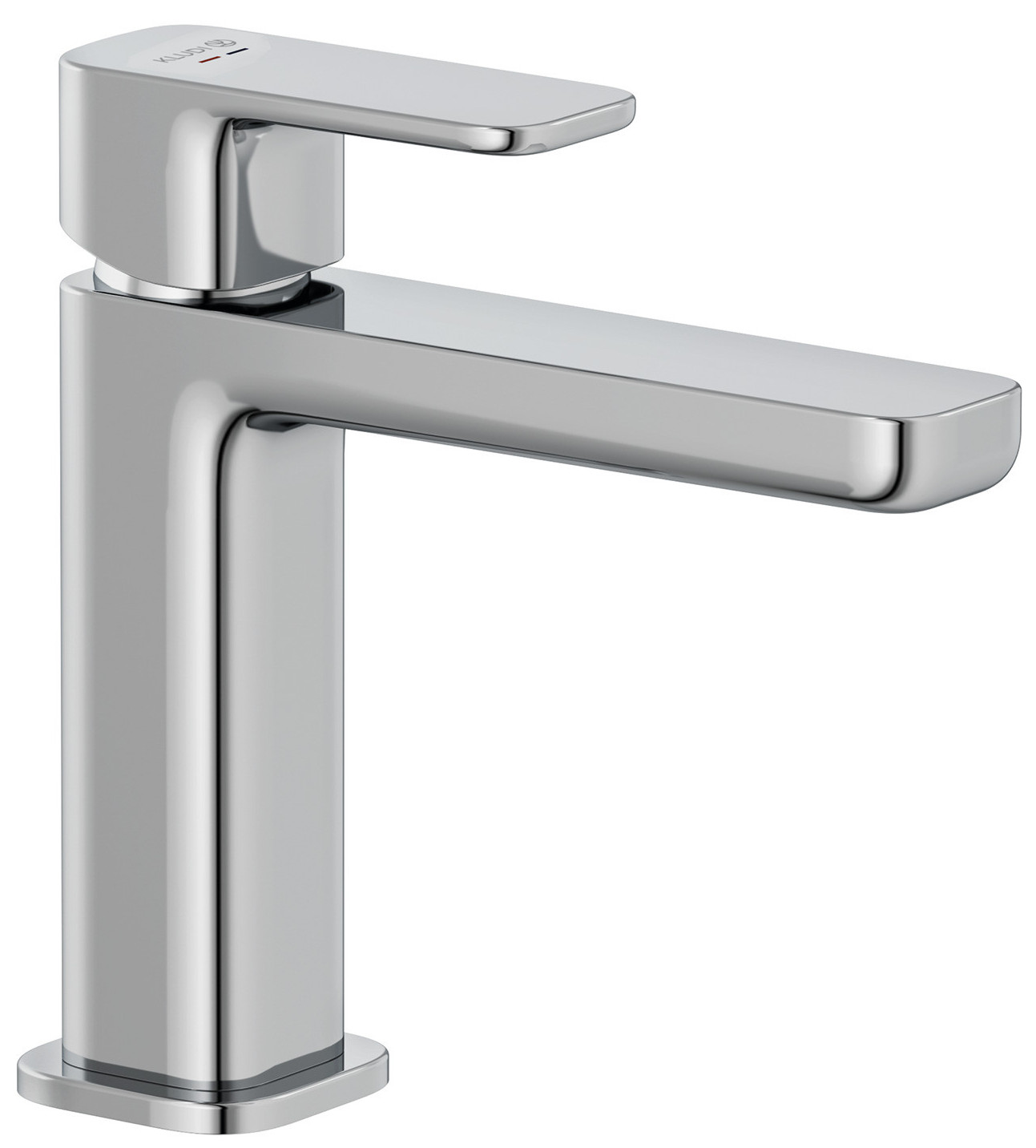 Смеситель для раковины Kludi Renon, 110 мм, гладкий, 5 л/мин — 422820575