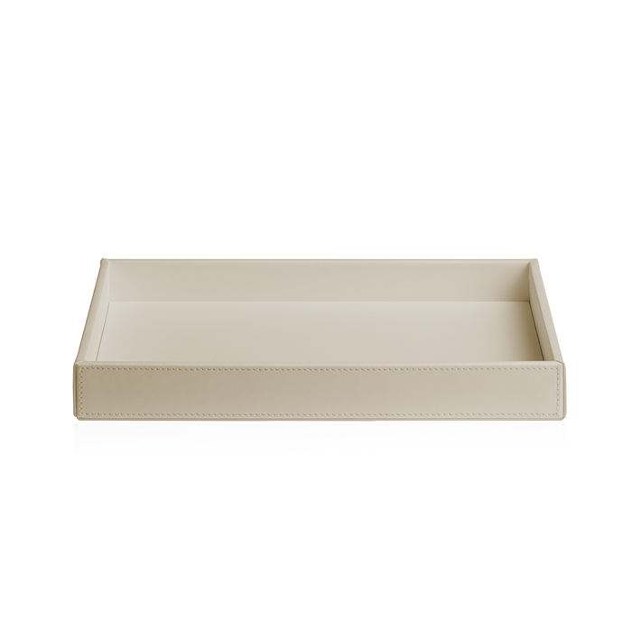 Decor Walther Brownie Лоток 3.5x28x16см, настольный, цвет: бежевый