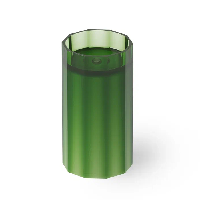 Dea Design Pedestal Basin Раковина 48х45.6х90см, напольная, без отв., Glasstech, прозрачная смола, цвет: Emerald R3
