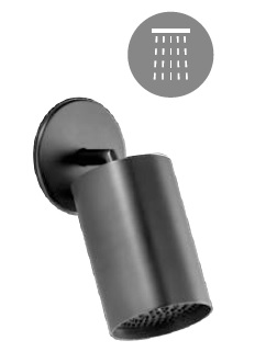 Верхний душ Alpi Alpi Loud matt black — LDP01NE