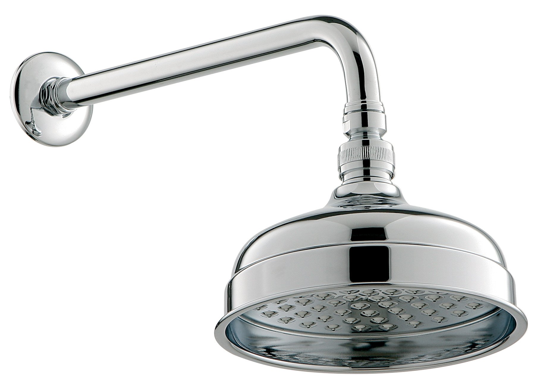 Верхний душ Treemme Showers Classic диаметр 150 мм с кронштейном 314 мм из стены Old Italy — IT0499CCZZZZ