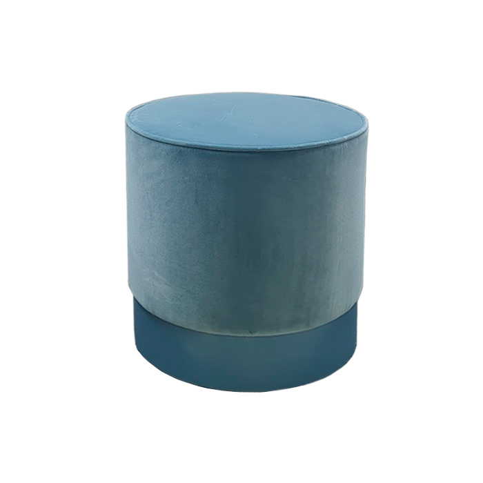 Oasis Otto Пуф ø40х h:42см, цвет: бархат T131D/Cobalto