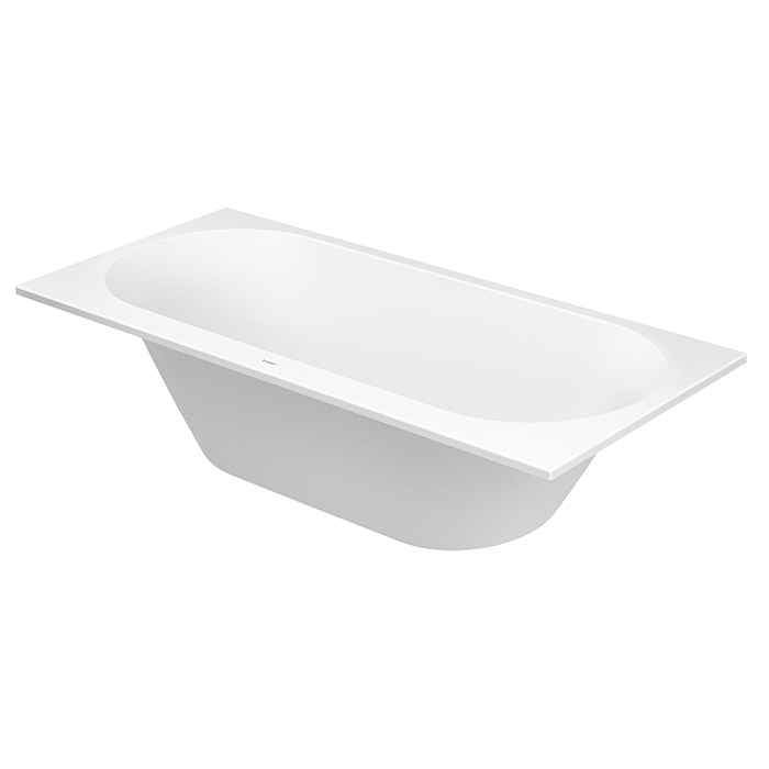 Duravit Darling New Ванна 180х80x60см, акриловая, прямоугольная встраиваемая или с панелями, с 2 наклонами для спины, цвет: белый