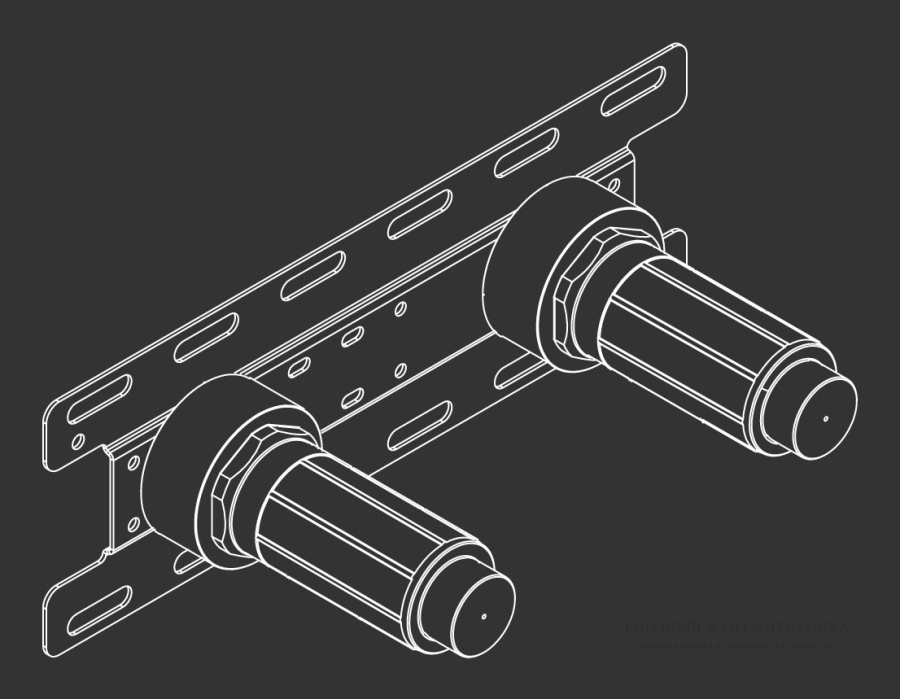 Скрытая часть CEA Design для верхнего душа