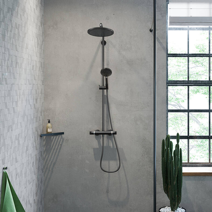 Угловая корзинка Hansgrohe AddStoris, цвет: шлифованный черный хром