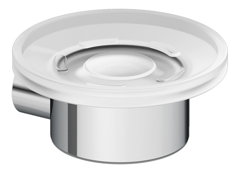 Мыльница Kludi Vela R настенная, (белое матовое стекло), хром — 5898505