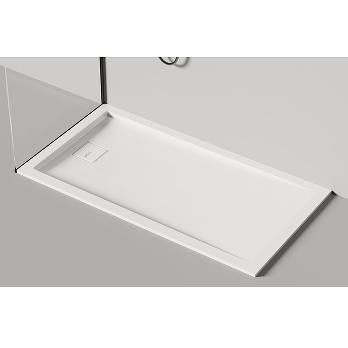 Salini Capri Поддон 150х80х8см, с сифоном, S-Ston, цвет: белый матовый