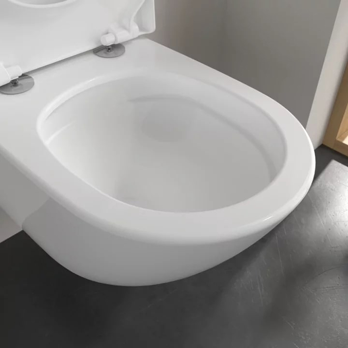 Villeroy&Boch Subway 3.0 Унитаз подвесной, безободковый tornado, сиденье в комплекте SoftClosing, цвет: альпийский белый