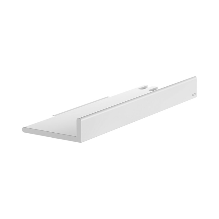 Полочка для душа Keuco Reva, встроенный крючок, подвесной, цвет: Shower shelf белый
