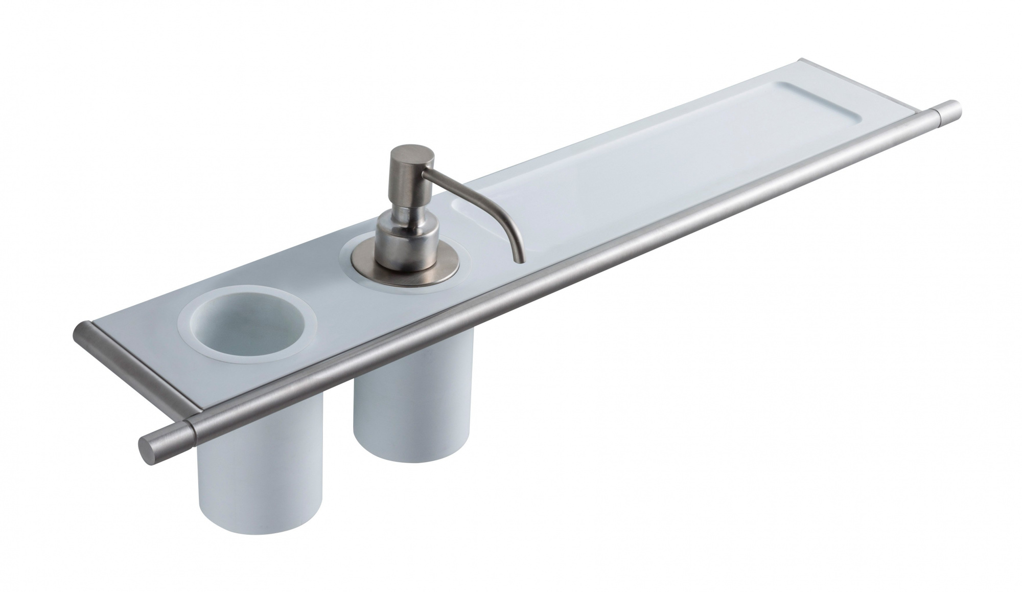 Treemme 22mm Полка со стаканом и дозатором жидкого мыла 40mm — IT4Z74ISZZZZ