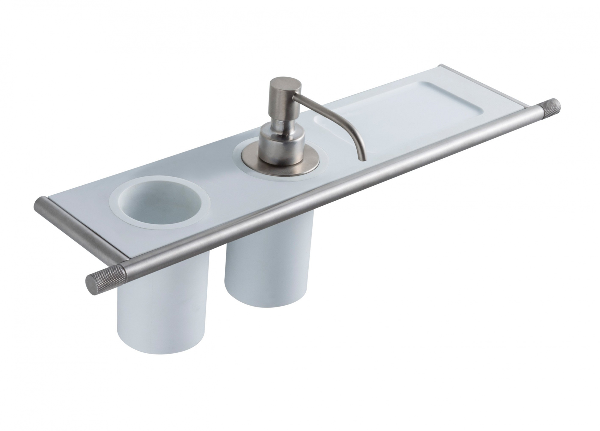 Полка со стаканом и дозатором жидкого мыла Treemme 22mm — IT8373ISZZZZ