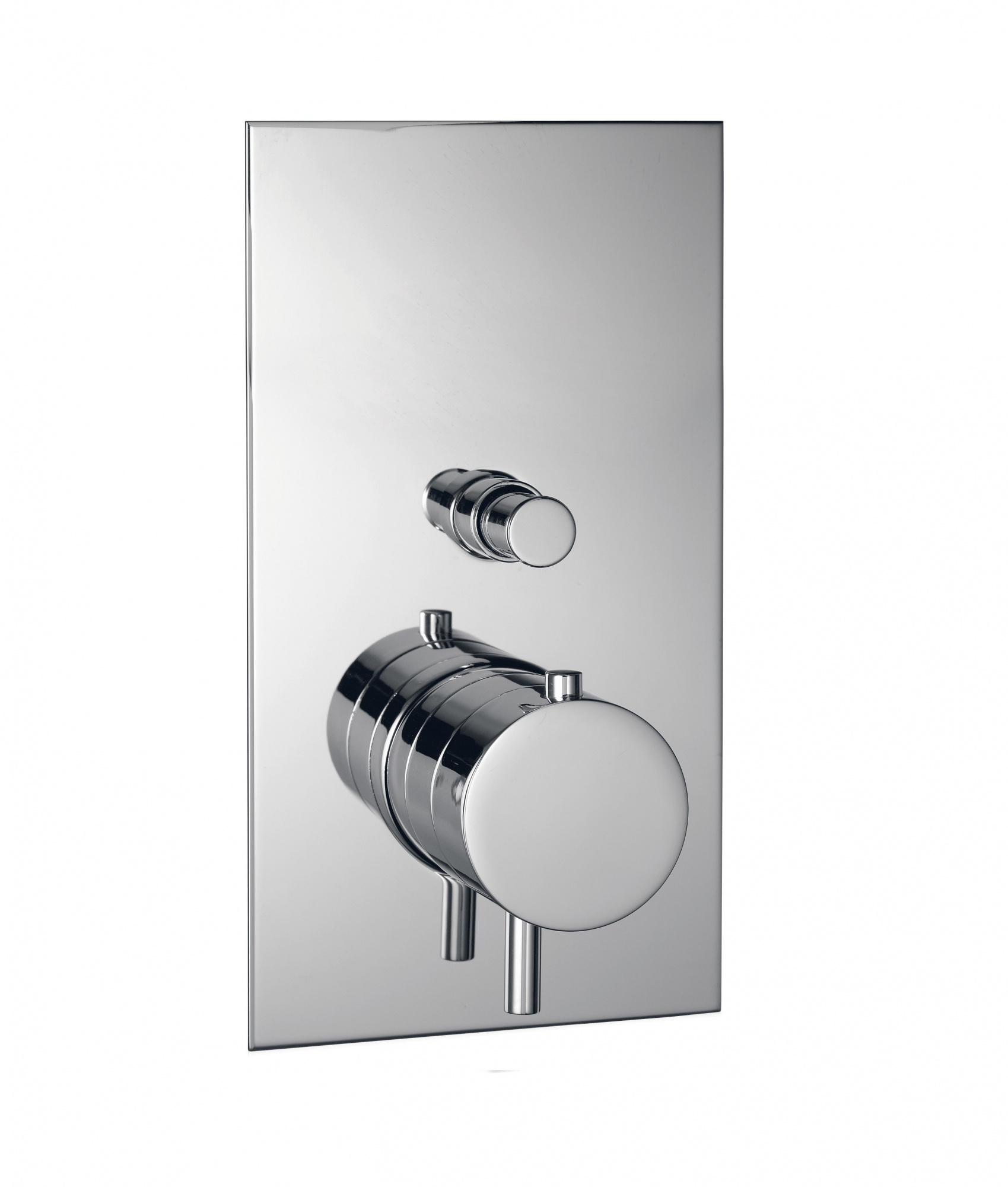 Внешняя часть термостатического смесителя для душа Treemme Thermo S + Shower на 2 потребителя, внешняя часть — RWIT7583CC02