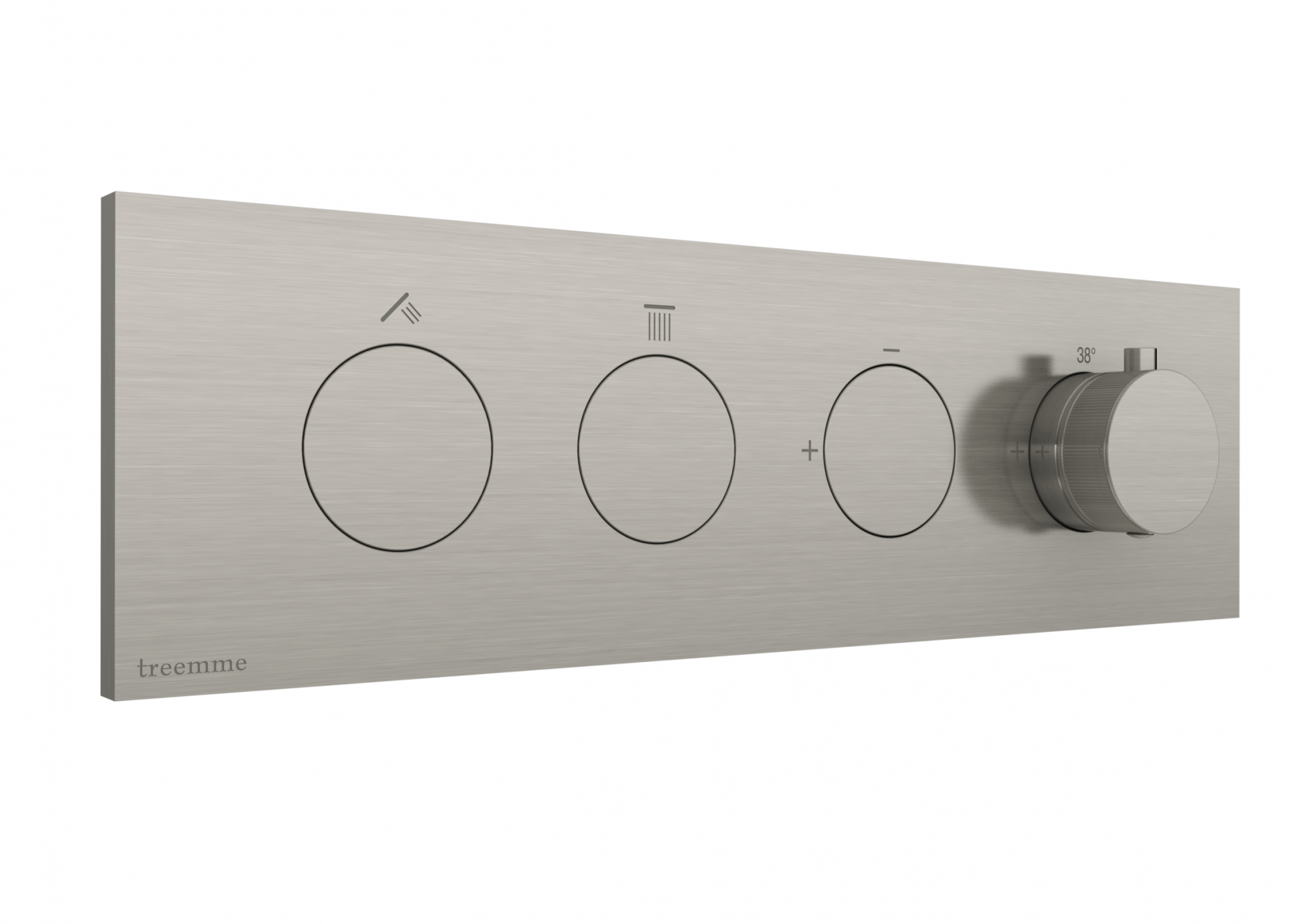 Внешняя часть смесителя для душа Treemme W-touch на 3 потребителя 40mm — RWIT1B86IS01