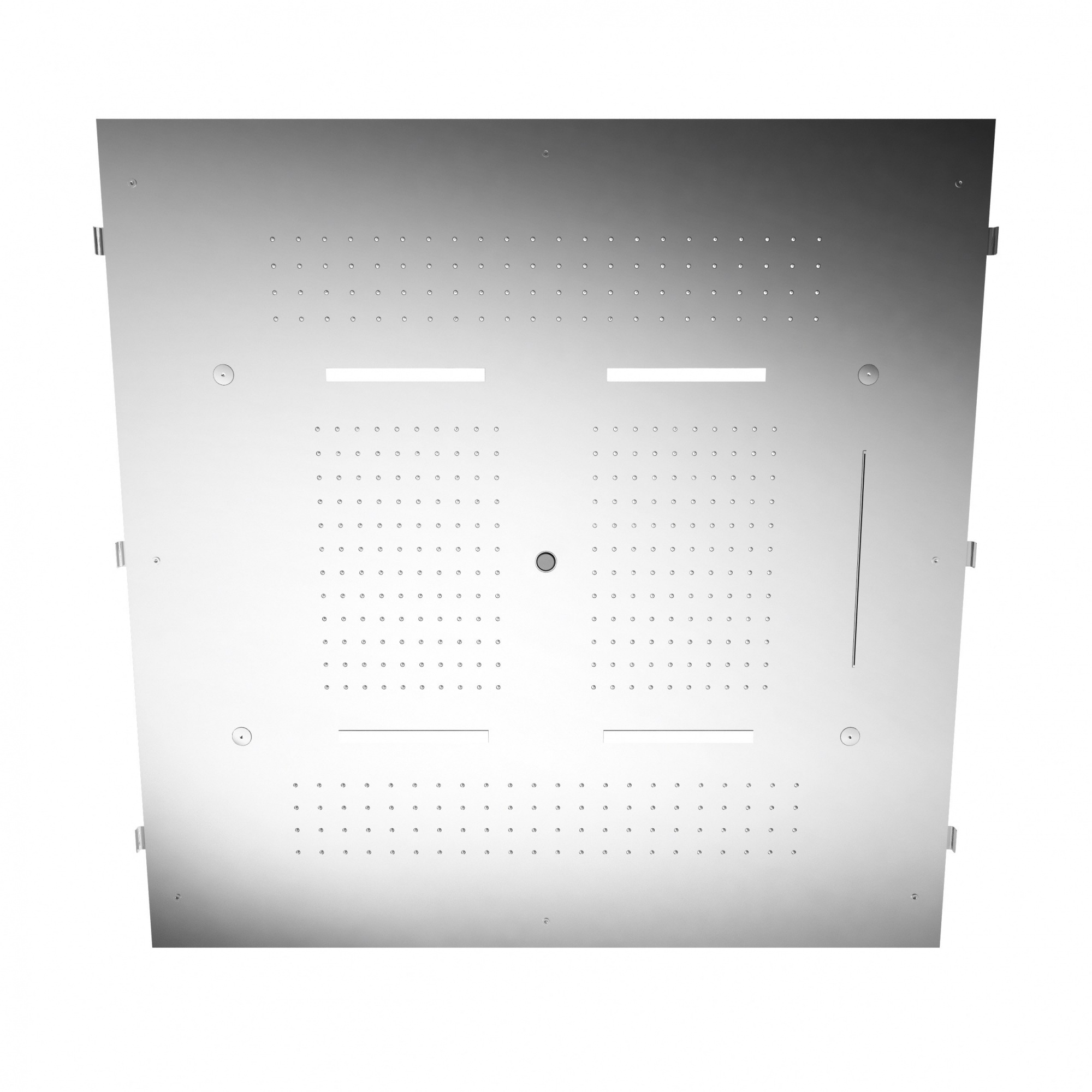 Верхний душ Treemme Shower and Thermostatic 950х950 мм встраиваемый с режимами "дождь", "каскад", "хромотерапия", "туман" и "ламинарная струя" — ITRTBR389CC