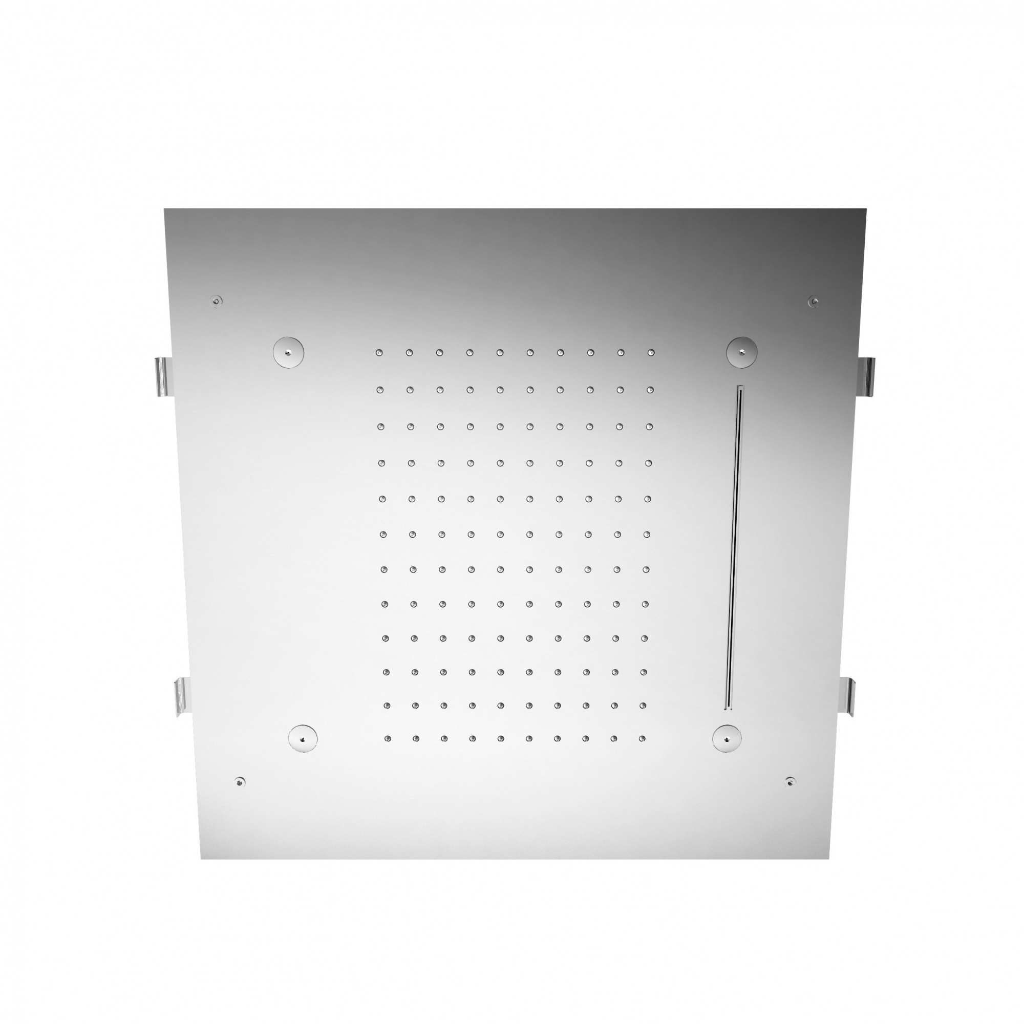 Верхний душ Treemme Shower and Thermostatic 500х500 мм встраиваемый с режимами "дождь", "каскад" и "туман" — ITRTBR308CC