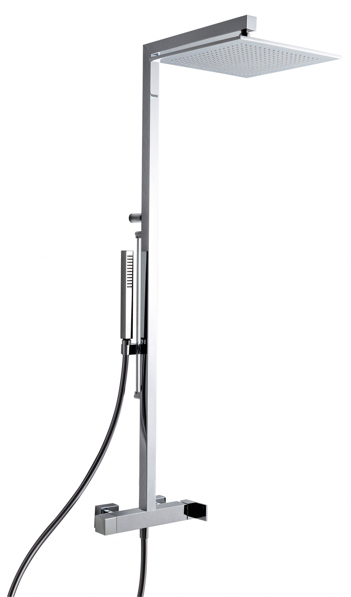 Душевая колонна со смесителем Treemme Shower and Thermostatic, ручным и верхним душем 300х300 мм Q — IT5660CCQQ30