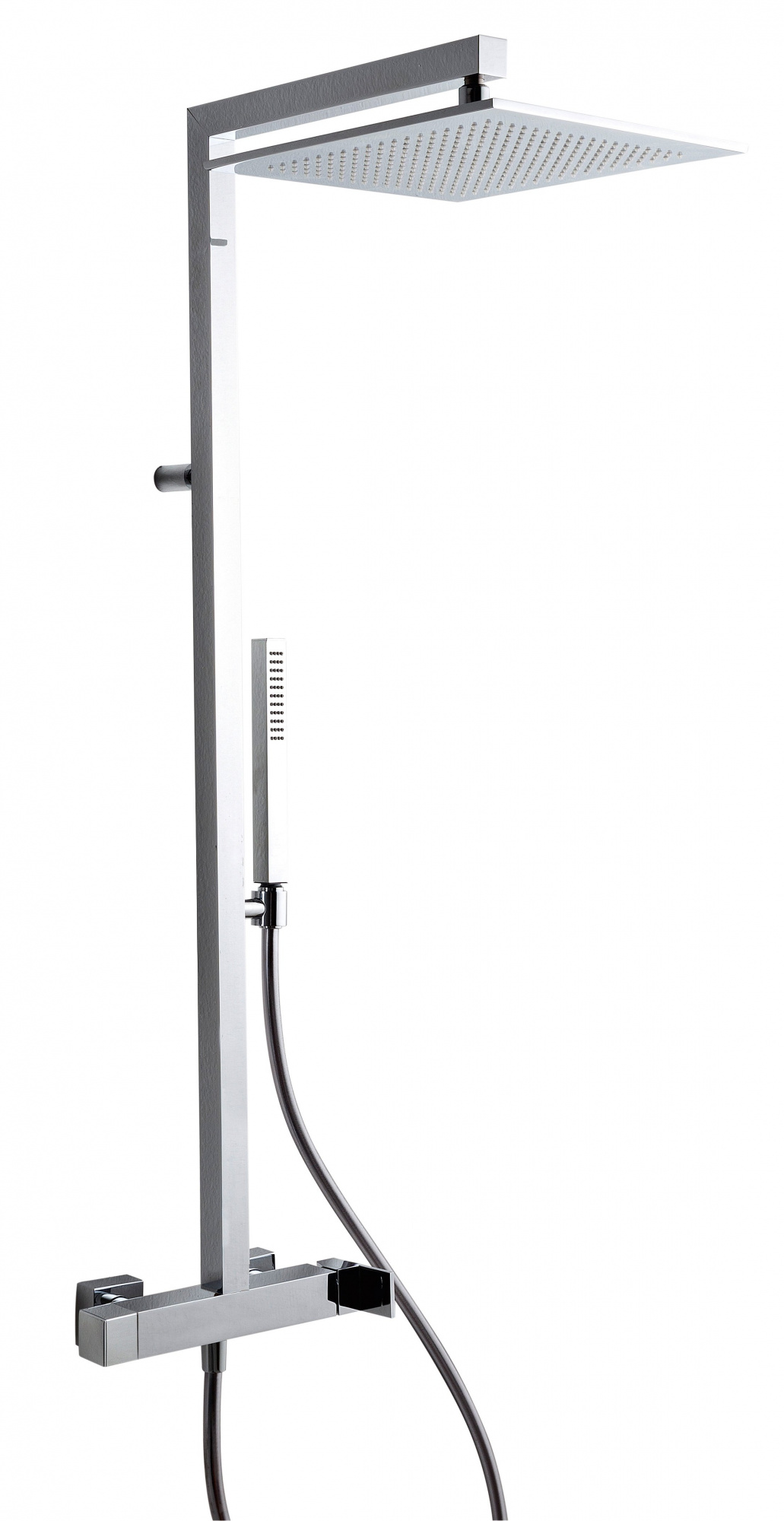 Душевая колонна со смесителм Treemme Shower and Thermostatic, ручным и верхним душем 300х300 мм — IT6501CCZZ30